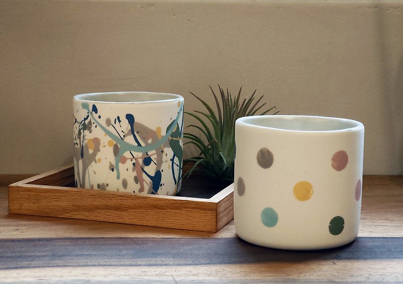 Colorful coffee cups - Mugs - Porcelain Multicolor