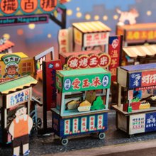 【台味生活-攤車磁鐵】寶島擺百攤 共15款 磁鐵/復古/微縮模型