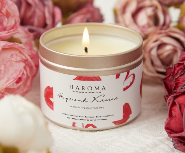 Aromatherapy Candles  Friday - Hugs and Kisses - Shop haroma Candles &  Candle Holders - Pinkoi