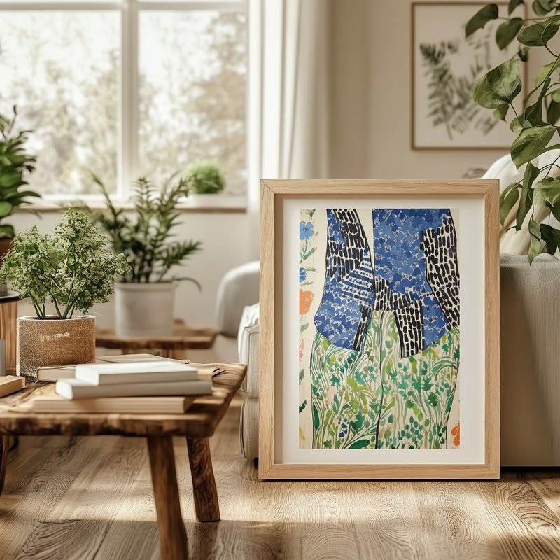 ボタニカルウォーク / 現代ファッションポスター - ポスター・絵 - 紙 