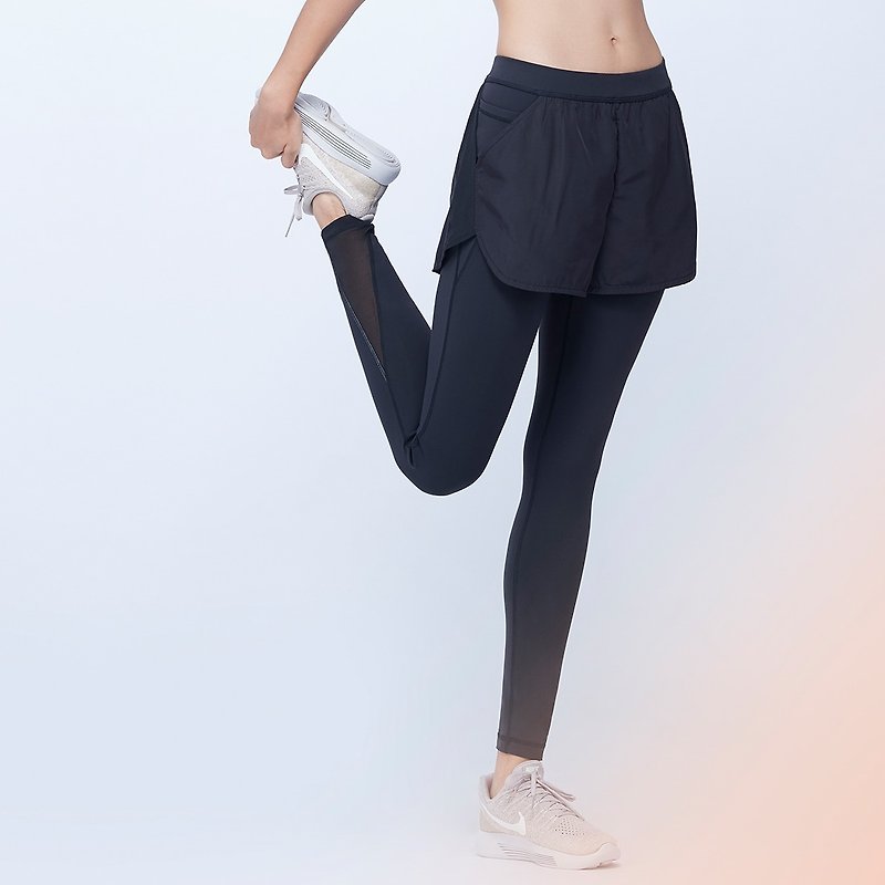 [MACACA] Functional Pocket Short Pants - AQE7201 Black - Women's Sportswear Bottoms - Nylon 