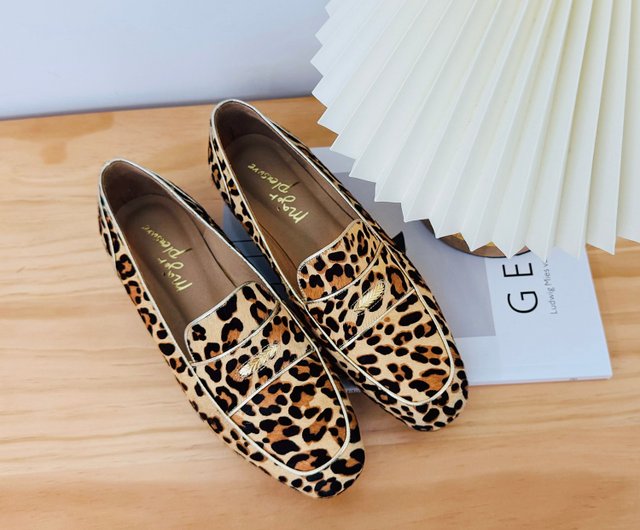 Lucky Lucky Shoes! ゴールドパイピングフェザーローファー