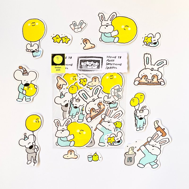 Moon series Vinyl Stickers - Stickers - Paper 