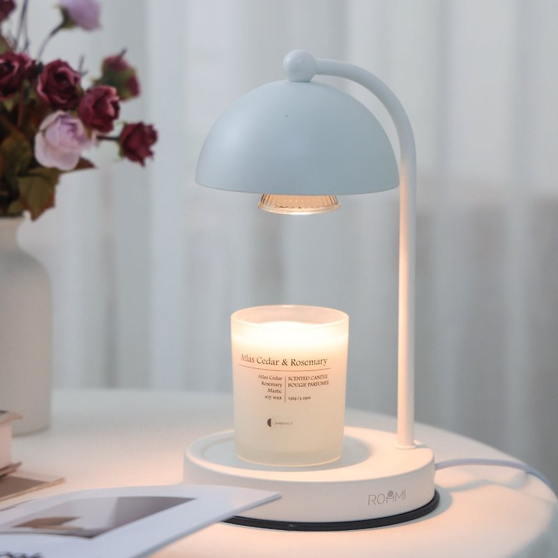 ROOMMI Hemisphere romantic scented Wax lamp - Lighting - Other Materials White