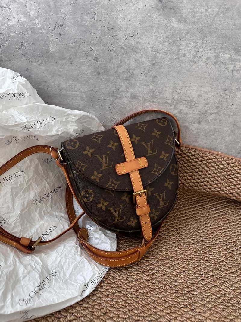 中古包 LOUIS VUITTON 經典老花絕版盾牌包 - 手提包/手提袋 - 其他材質 咖啡色