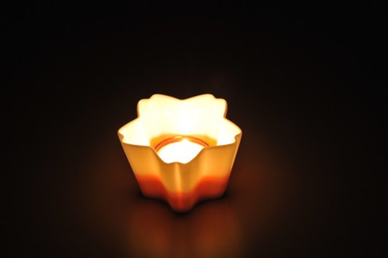 櫻花型陶瓷小缽   白色 - 碗 - 瓷 白色