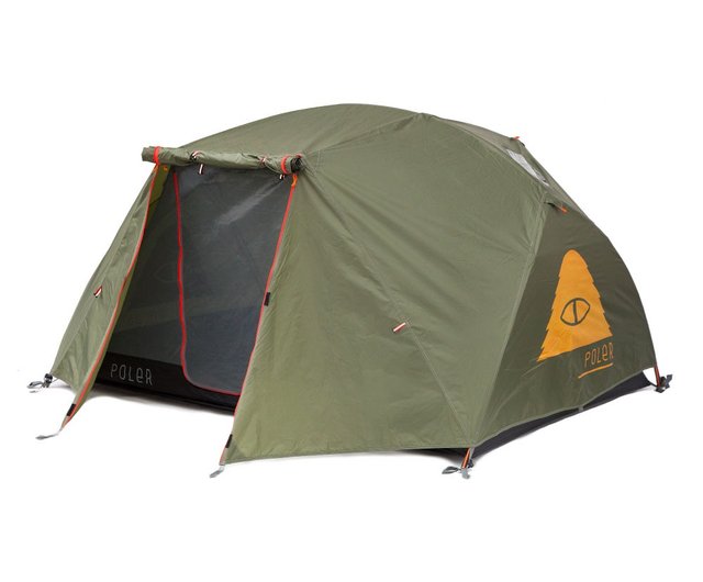 POLER TWO MAN TENT double tent army green limited edition re