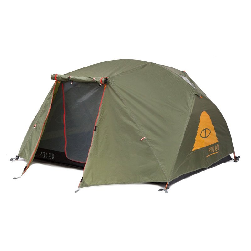 POLER TWO MAN TENT double tent army green limited edition re-launched - Camping Gear & Picnic Sets - Other Materials Green