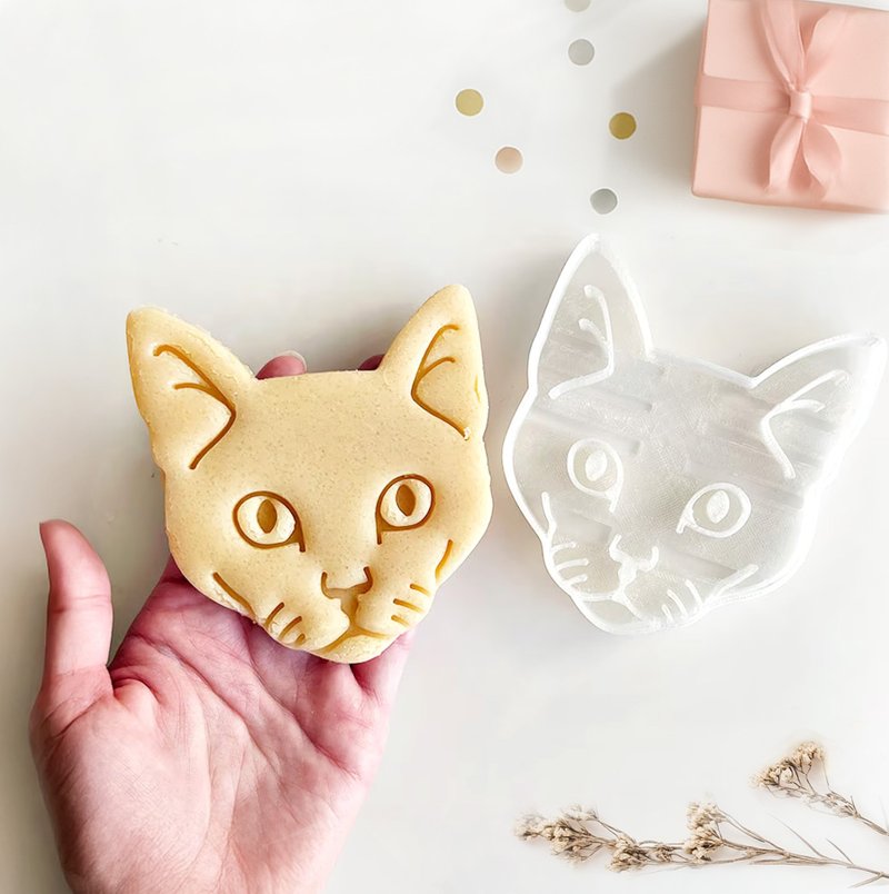 Cat Face Cookie Cutter - 其他 - 塑膠 