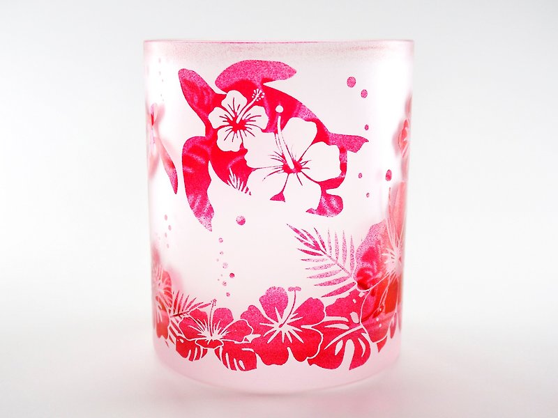 トロピカルアイランド【SummerRed】 - 茶具/茶杯 - 玻璃 紅色