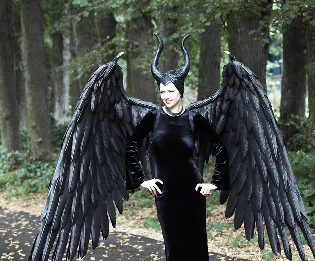 Maleficent Wings Black Wings Costume Black Angel Wings Halloween