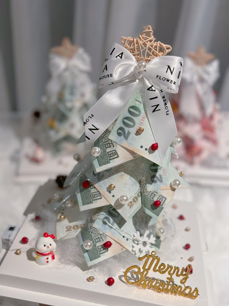 妮婭設計|快速出貨 12張面額可選 錢錢搖錢樹 - 乾燥花/永生花 - 其他材質 