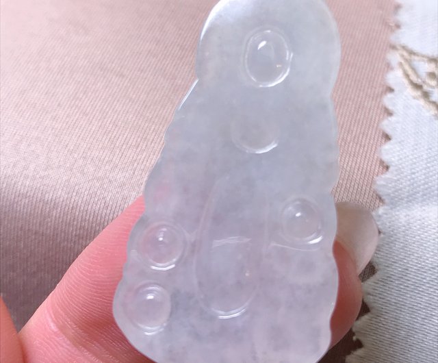 氷翡翠観音菩薩 | 天然ビルマ翡翠 A グレード ギフト