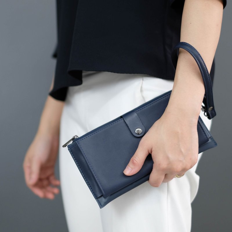 HIDDEN Wallet S - INDIGO BLUE - 筆記本/手帳 - 乳膠 藍色