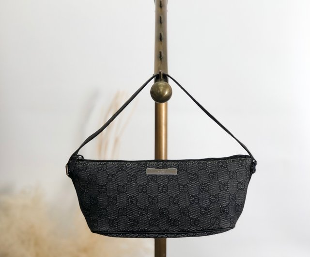 日本直送名牌中古包】GUCCI グッチGGキャンバスハンドバッグ
