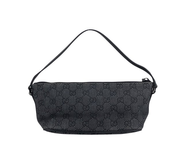 日本直送名牌中古包】GUCCI グッチGGキャンバスハンドバッグ