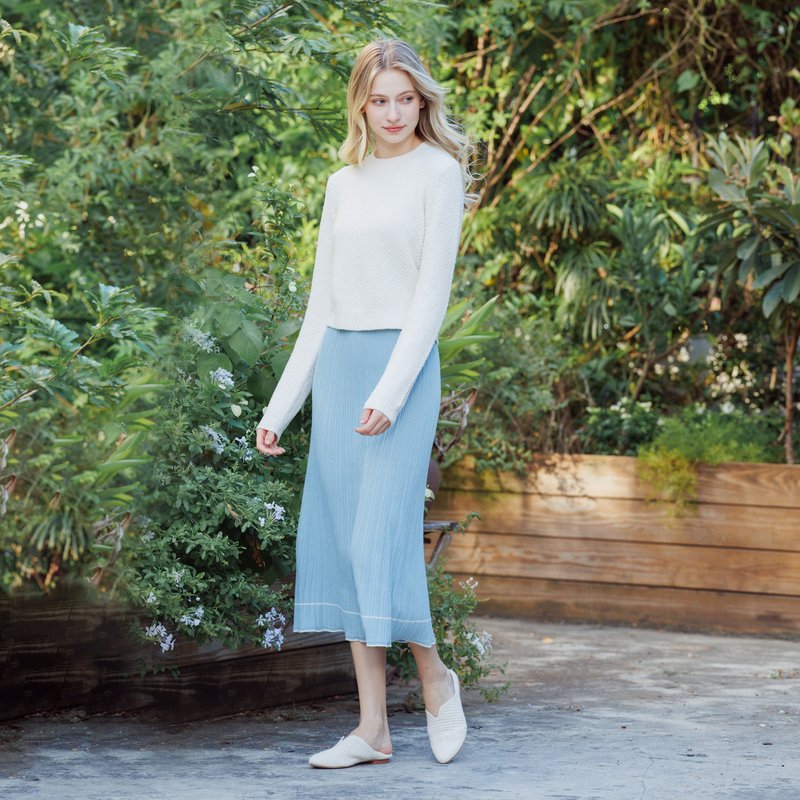 【セットアップ】2026年サステナブルエレガンスコレクション - トップス - その他の素材 ホワイト