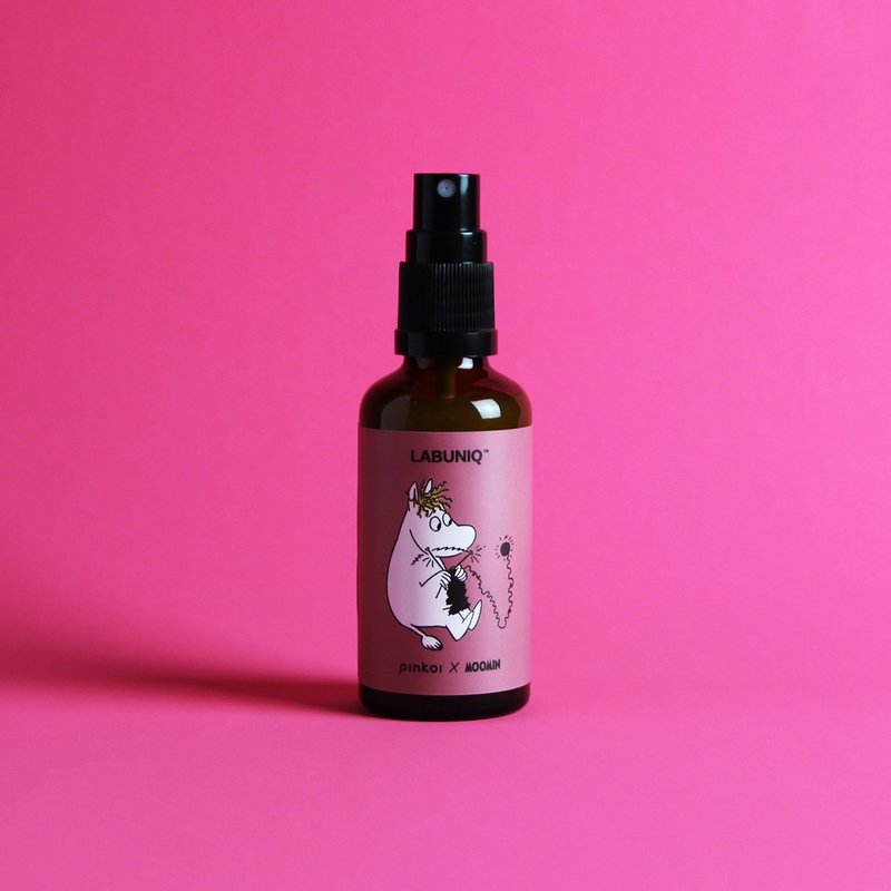 【Pinkoi x Moomin】Snorkmaiden Hair Fragrance Spray Geranium - ครีมนวด - วัสดุอื่นๆ สึชมพู