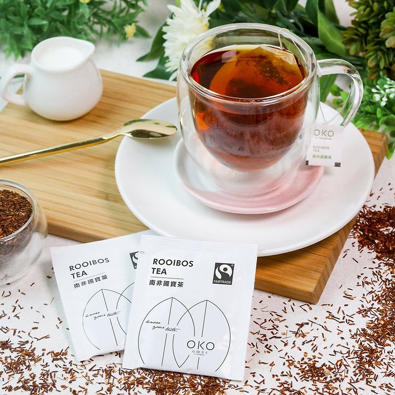 【生態綠 OKO】公平貿易南非國寶茶 100入