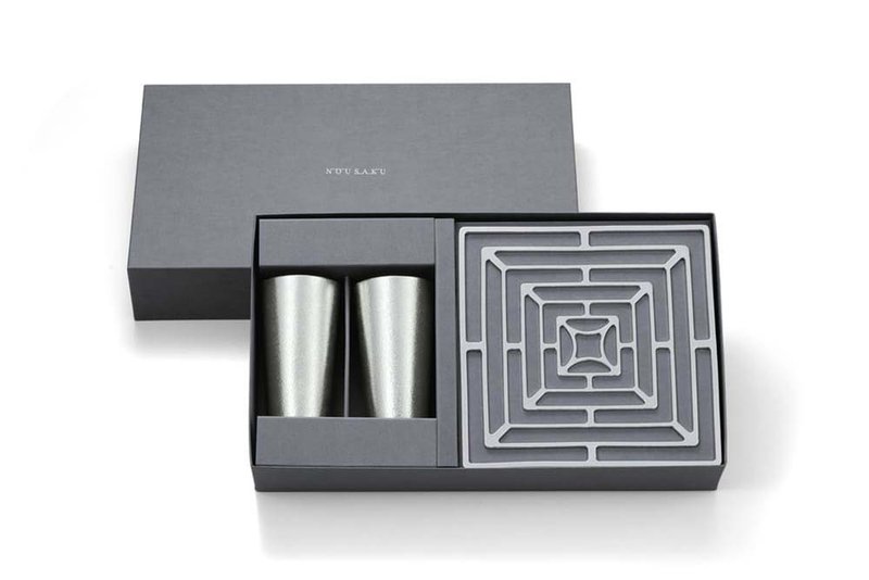 真摯情意禮盒 - 酒杯/酒器 - 貴金屬 銀色
