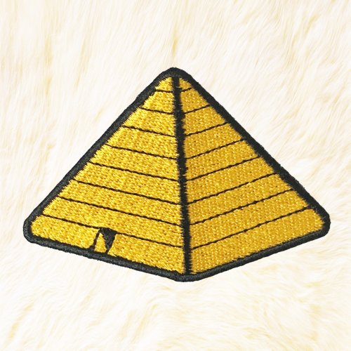 24PlanetsStudio Pyramid Iron on Patch Buy 3 Get 1 Free