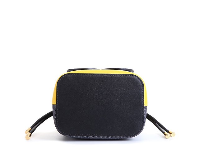 Minions Denim with Leather Shoulder Bag - Shop FION Messenger Bags