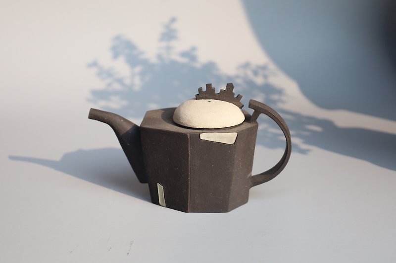 Li Shanmin City Series Seven-Gang Noodle Teapot - Teapots & Teacups - Pottery 