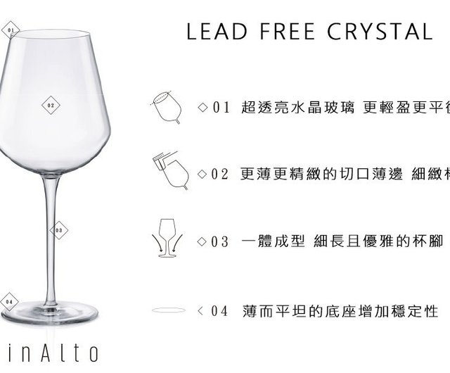 Starlight Lead-Free Crystal White Wine Glass Sets