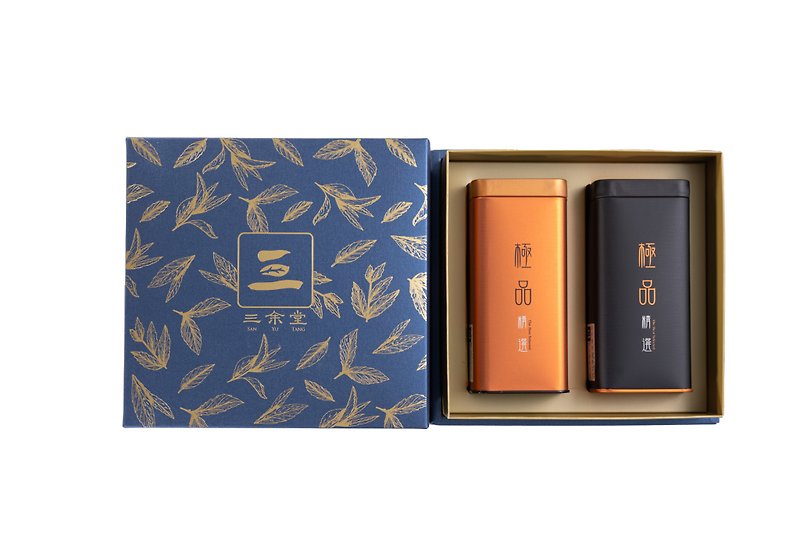 Special Series - Sun Moon Lake Black Tea Gift Box - Tea - Plants & Flowers Blue