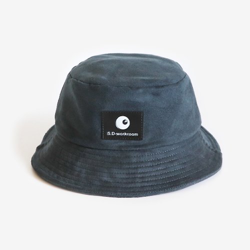 S.D-workroom 海洋藍麂皮漁夫帽