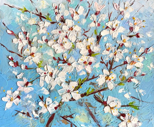 荷を花に変えて　　絵画原画 Amazon.co.jp: 絵画 すずらん 花の絵 玄関 「巡る幸せを花束に