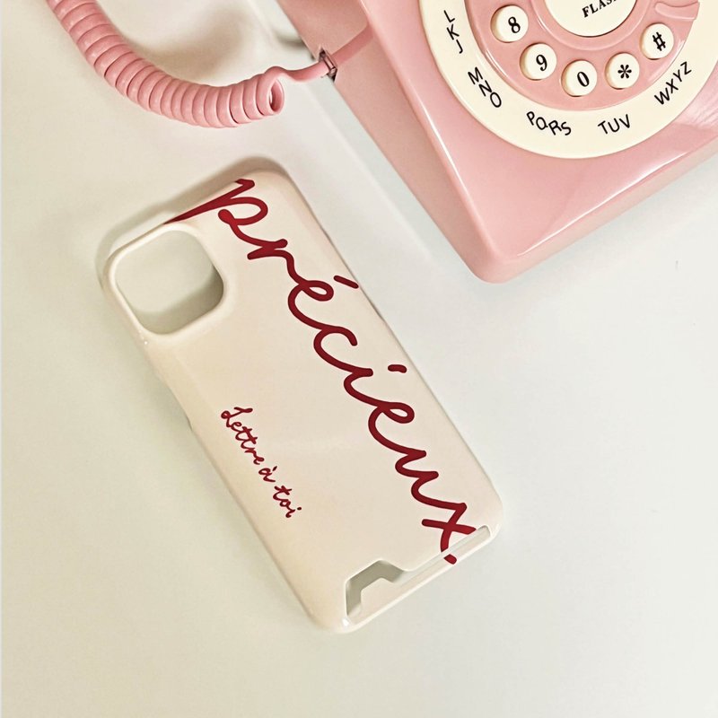 précieux card case - เคส/ซองมือถือ - พลาสติก สีเหลือง