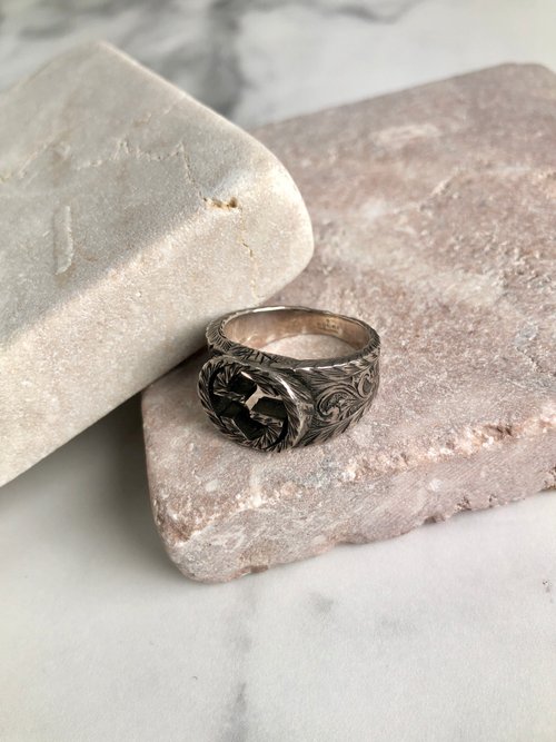 Direct from Japan, branded used packaging] GUCCI ring