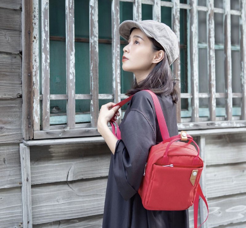 【RITE 最愛】環保紗系列 EV03吐司包 小包 小後背包-M - 側背包/斜背包 - 環保材質 多色