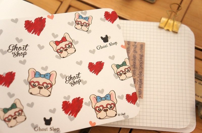 (SOLD OUT) A6 Notebook - Love glasses - Notebooks & Journals - Paper 