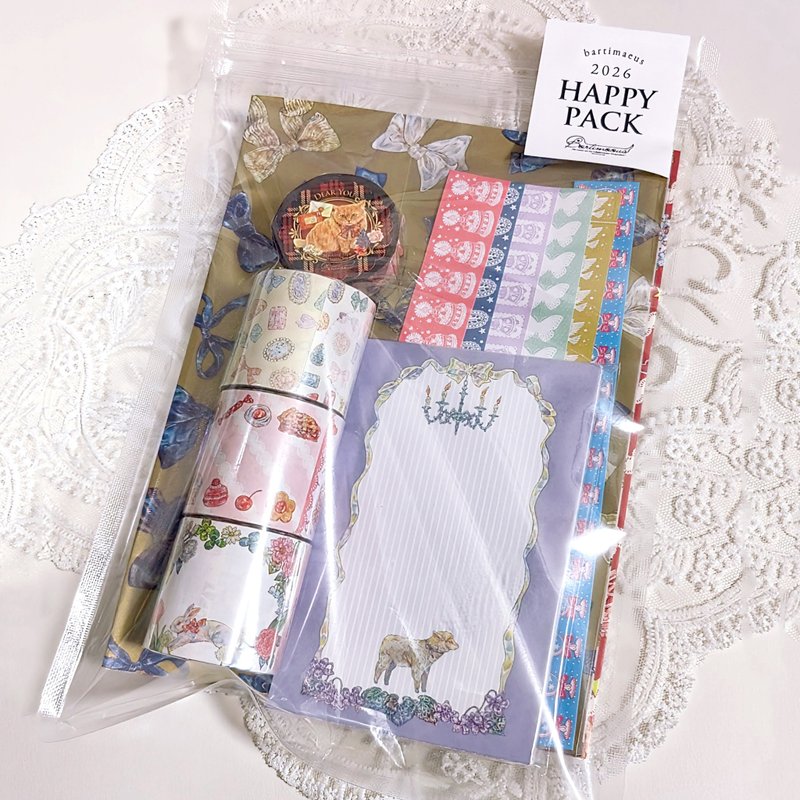 【数量限定】bartimaeus 2026 HAPPY PACK - ステッカー・シール - 紙 