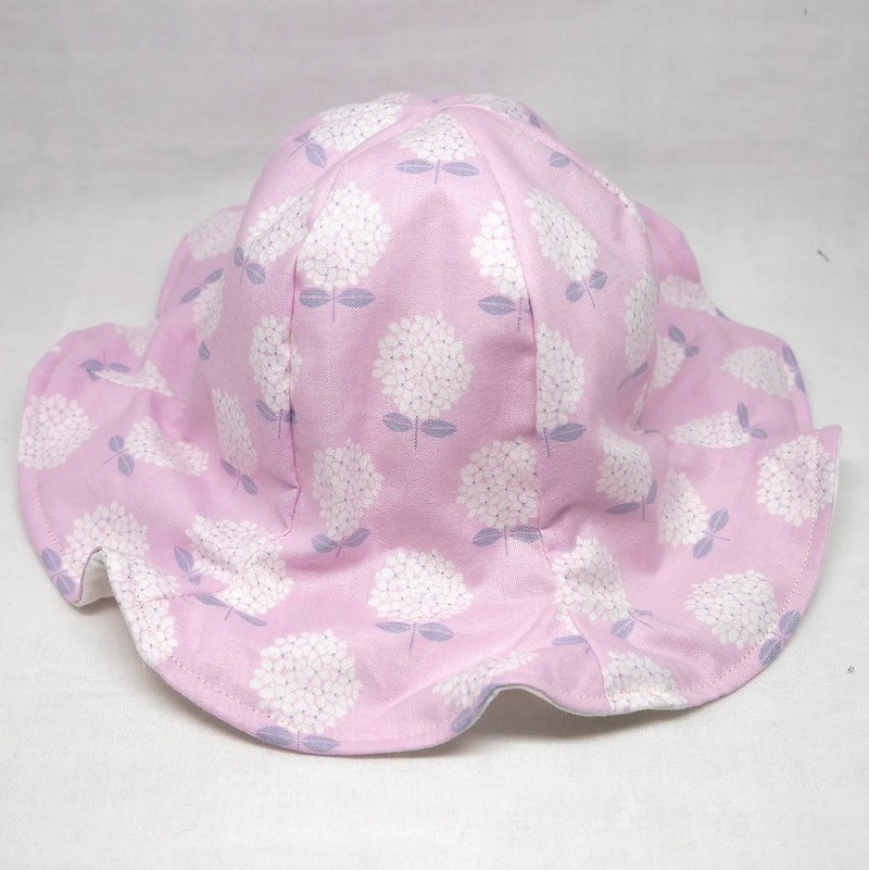 Tulip hat / flower pink - ผ้ากันเปื้อน - ผ้าฝ้าย/ผ้าลินิน สึชมพู