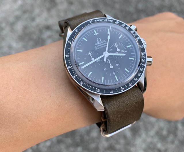 ヌバックレザーNATOストラップG10NATOストラップハンドメイド