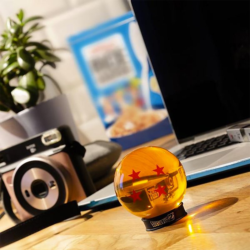 【チャイルドメモリーズギフト】正式認定ドラゴンボール4つ星ビーズデコレーション - 置物 - プラスチック オレンジ