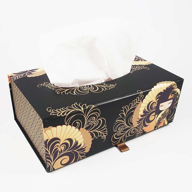 Iron-absorbing paper box-Chikako thoughtful [Kimmidoll other gifts] - กล่องทิชชู่ - วัสดุอื่นๆ หลากหลายสี