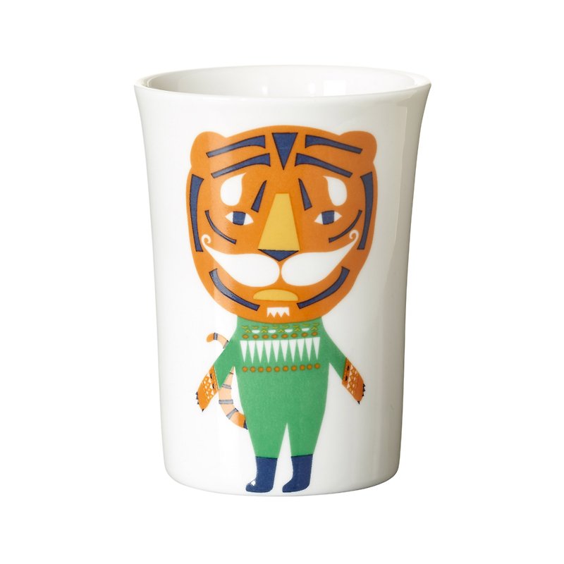 Tiger Bone China Water Cup | Donna Wilson - Teapots & Teacups - Porcelain Multicolor