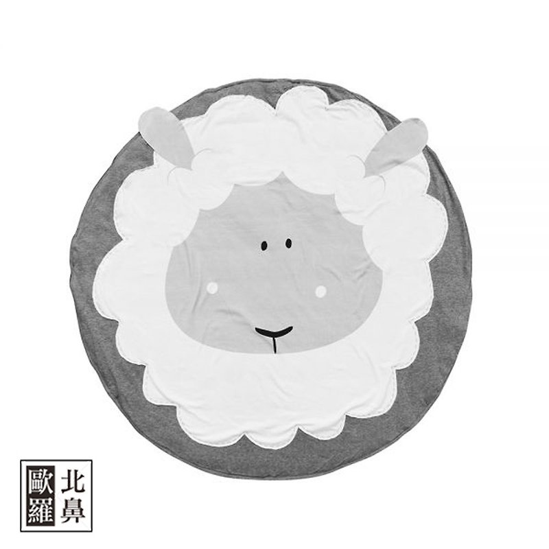 Mister Fly Baby Animal Shape Game Pad - Sheep - แผ่นรองคลาน - ผ้าฝ้าย/ผ้าลินิน 