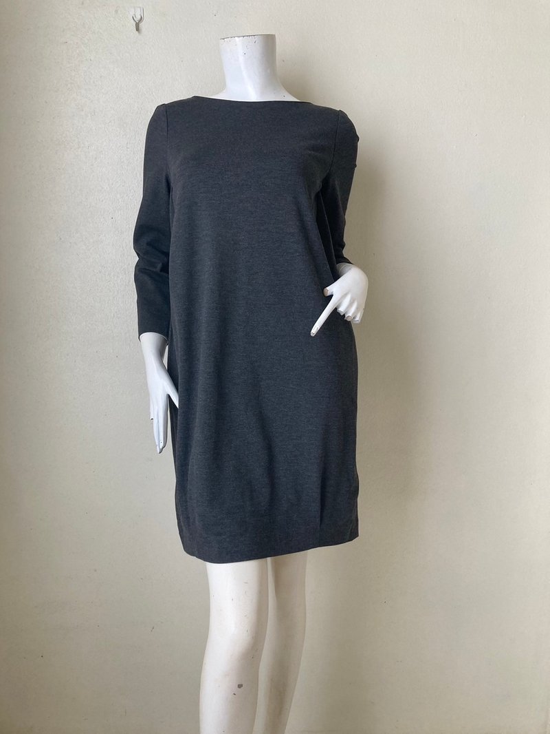 Vintage PLST dress / Stretchy dress Size L - 洋裝/連身裙 - 棉．麻 