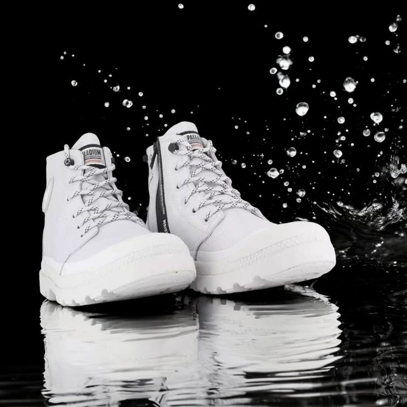 PALLADIUM PAMPA RECYCL LT+ WP+ 拉鍊防水靴 冰河灰 74066 - 雨鞋/防水鞋 - 其他材質 多色