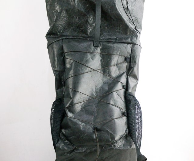 6dots 超軽量Tyvek(タイベック) 登山バッグ 40L バークマウンテン55Lバックパック 宿泊登山 日帰り登 - ショップ 6dots  リュック・バックパック - Pinkoi