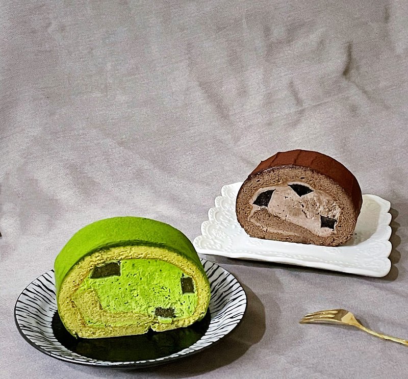 2捲- 茶蕨餅生乳捲 - 蛋糕/甜點 - 新鮮食材 