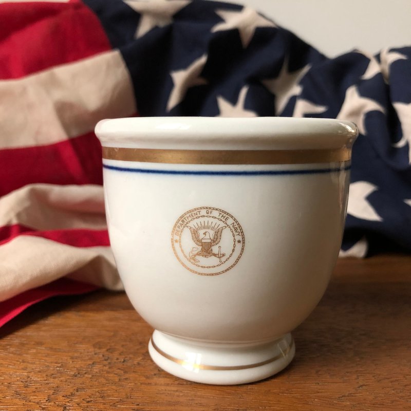 Vintage US Navy 美國海軍陶瓷杯 - 其他杯子 - 陶 