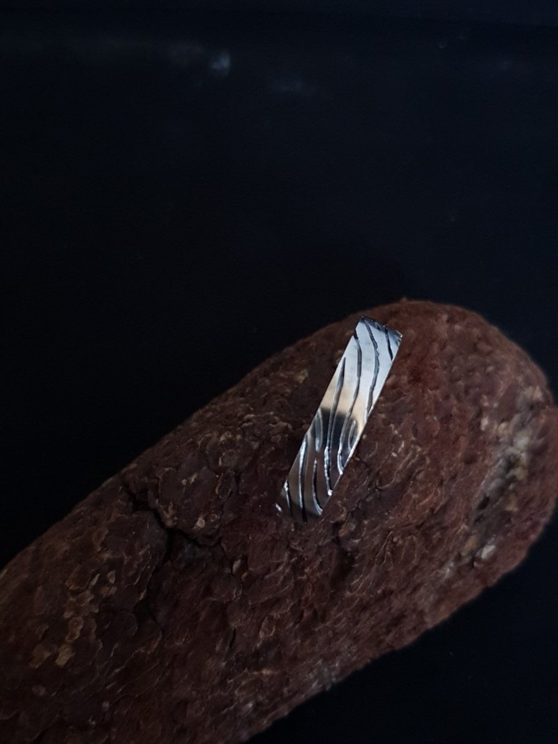 Time flow - General Rings - Sterling Silver Silver