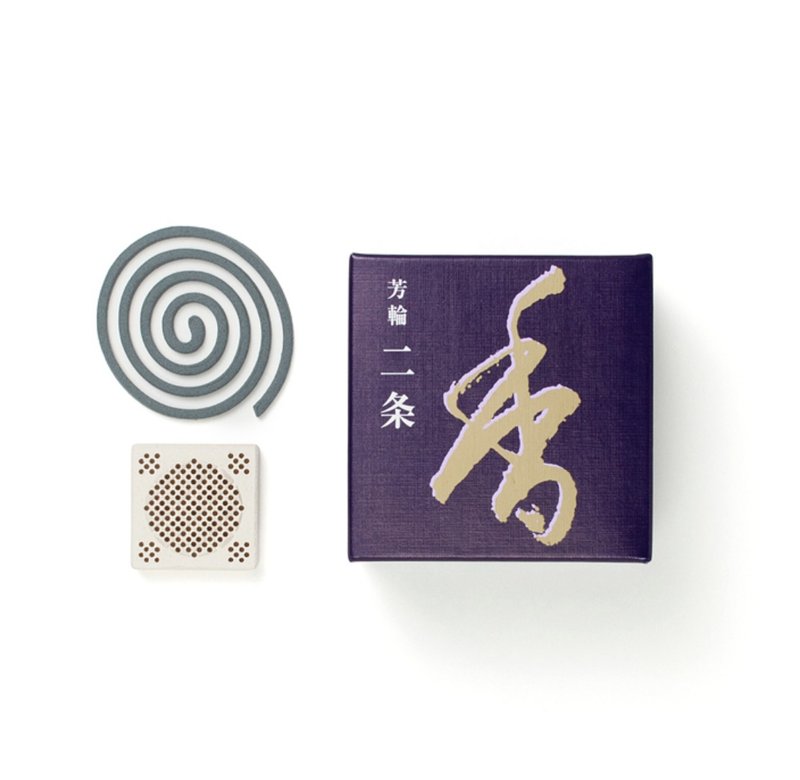 芳輪 盤香 二条 Nijo【日本松榮堂 Horin芳輪系列】 - 香氛/精油/擴香 - 濃縮/萃取物 