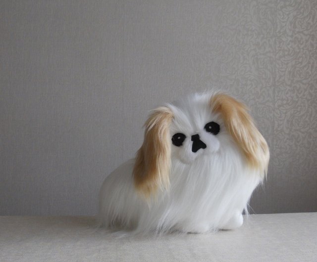 pekingese stuffed toy dog